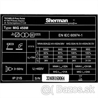 Zváračka MIG 450M - 14
