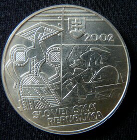 Slovenské strieborné 200 koruny bk - 14