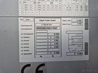 Prodám KÖGEL SN 24 CARGO - 14