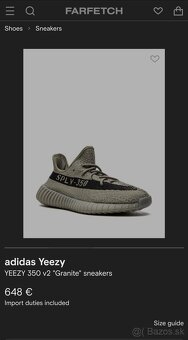 Adidas Yeezy Boost 350 V2 GRANITE vel.50 - 14