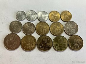 Československo 1918 - 1993 obehové mince v krásnom stave - 14