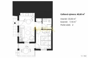 2-izbový apartmán v Chorvátsku, okolie Zadaru - 14