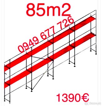 Predám lešenie stavebné lešenie na predaj certifikovane - 14