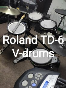 Komplet sada Roland TD-6 - cena 599 eur. - 14