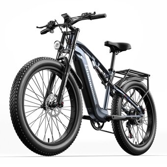 Výkonný fat ebike Shengmilo 26x3.0",500W,17.5Ah 840Wh,50km/ - 14