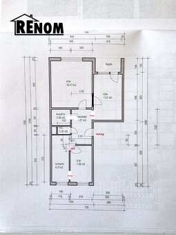 3izbák - zariadený zrekonštruovaný, ul. Nitrianska Šaľa-Veča - 14