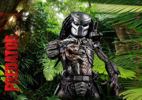 Predator – Jungle Hunter v mierke 1/4 + Mačeta "BILLY SOLE" - 14