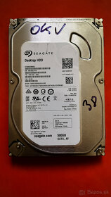 Predám 5 kusov HDD Seagate 500GB, 7200rpm, 3,5" - 14