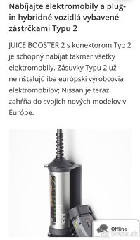 Tesla.prenosná nabíjačka Juice Booster .Elektromobil. - 14