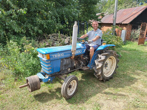 Malotraktor Iseki TS1610, pluh, mulčovač - 14