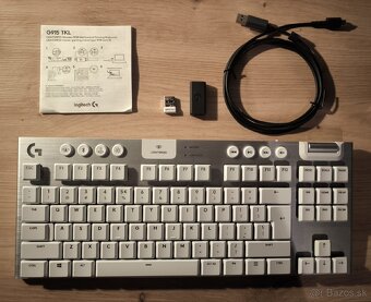 Klávesnica Logitech G915 TKL ( Biela ) + Záruka - 14