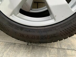 ALU disky + Zimné pneu 215/50 R17 na Hyundai 5x114,3 R17 - 14