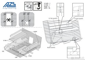 Sudova sauna QUADRO 240 cm DIY - 14