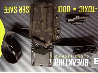 Glock 19/17 svietidlo olight pl2 walkyrie +holster - 14