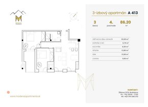 Dokončenie už 1Q/25 - Investičný apartmán L - Donovaly - 14