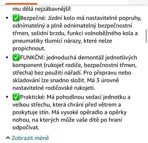 Detska variovatelna, skladacia trojkolka Kinderkraft - 14