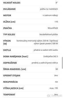 Elektrická Kolobežka MTF MAX - 14