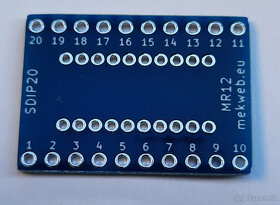 Adaptery pre integrovane obvody SDIP, TSSOP - DIP (hobby) - 14