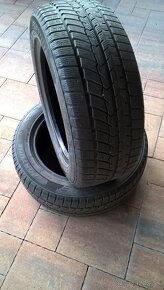 ZIMNÉ 215/55 R16 M+S  4 ks NOKIAN  a 2 ks FORTUNE cca 6-7 mm - 14