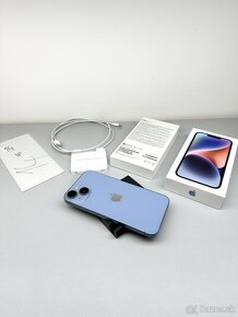 iPhone 14 128GB BLUE ORIGINÁL STAV PRÍSLUŠENSTVO - 14