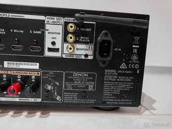 DENON AVR-X1300W WiFi BT - 14