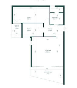 3izb, Podgora, 68m2, luxusný komplex, parking, terasa, záhra - 14