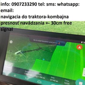 GPS NAVIGACIA DO TRAKTORA-KOMBAJNA-POSTREKOVAČA - 14