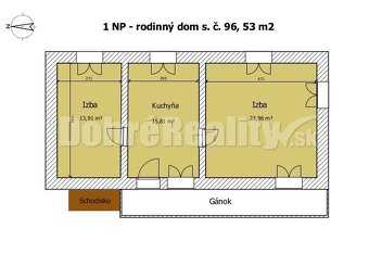 REJDOVSKÝ DVOR ZA ZNÍŽENÚ CENU - Tri domy v cene jedného a s - 14