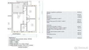 Dvojizbový byt 73 m², výhľad na more, 80 m od pláže, Vir, Za - 14