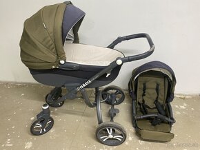 Kočík Bebetto Holland GRAPHITE khaki - 14