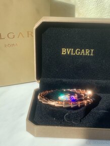 BVLGARI Serpenti Viper náramok, Rose gold - 14