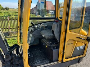 Minibagr Volvo EC15 hyd.podvozek+hyd.svahovka,2007 - 14