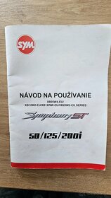 Predám skúter Symphony ST 125i - 14