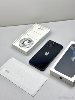 iPhone 13 MIDNIGHT ORIGINÁL STAV PRÍSLUŠENSTVO - 14