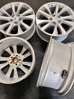 5x114,3 R18 originál alu disky Lexus - senzory - ET 35 - 14