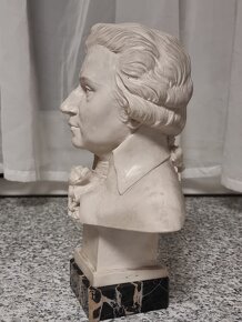 Mozart Busta / Signované Amilcare Santini / Art Deco 1950 - 14