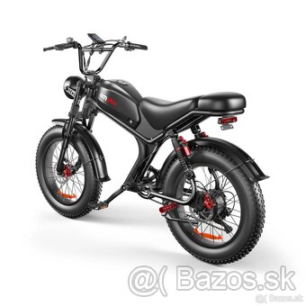 Štýlový fat ebike Emoko,20x4..0",1000W,20Ah 960Wh,50km/h,80k - 14