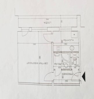 1-izb. byt s loggiou, Ľ. Zúbka - 14