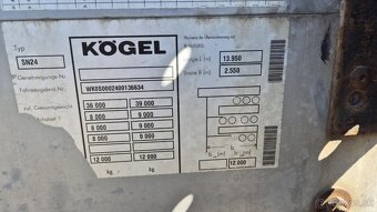 Prodám KÖGEL SN 24 MEGA - 14