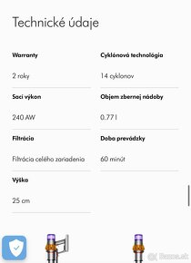 Vysávač Dyson V15™ Detect Absolute (Žltá/Šedá) - 14