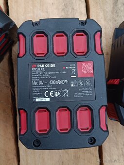 NOVÉ • PARKSIDE 20V 4Ah SMART akumulátory - 14