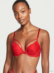 Victoria’s Secret čipkovana podprsenka push-up 75A - 14