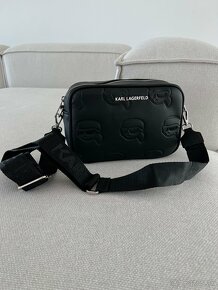 Crossbody kabelka Karl Lagerfeld čierna - 14