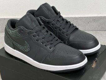 Nike Jordan 1 Low - Black Elephant 44.5 - 14