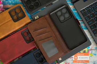 Zatváracie puzdro s bočným pásikom pre Xiaomi, Redmi a Poco - 14