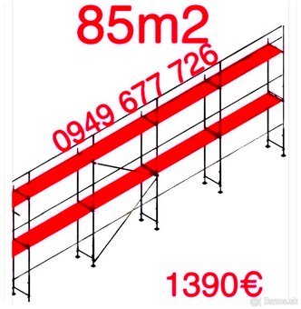 Predám stavebné lešenie , lešenie na predaj certifikovane - 14