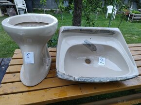 Umývadlá a WC misa -NEPOUŽTÉ - 14