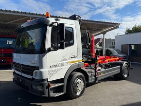 MERCEDES-BENZ ATEGO 1222 HÁKOVÝ NOSIČ HYDRAULICKÁ RUKA HIAB - 14