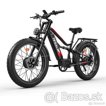 Výkonný ebike Tifgalop 2x750W,21Ah,65km/h,100km,36kg,nový - 14