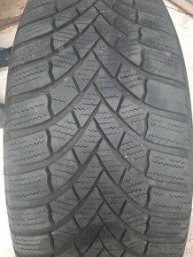 Plechove disky 5x112r16+zimne gumy 205/55r16 - 14